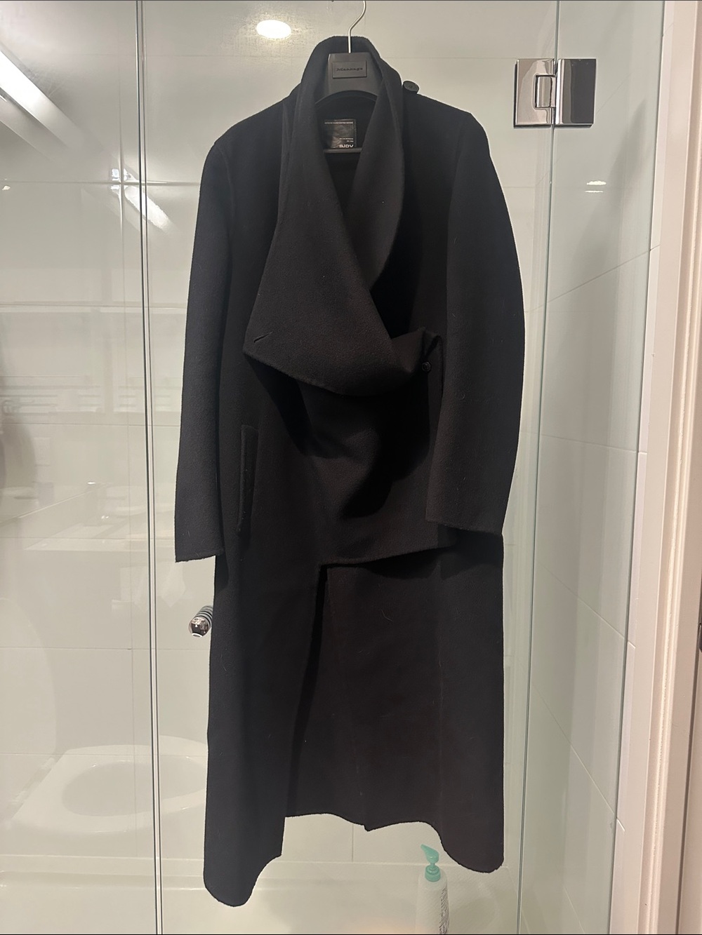 JNBY Super Soft Draped Wool & Cashmere Blend Coat. Size S. Preowned